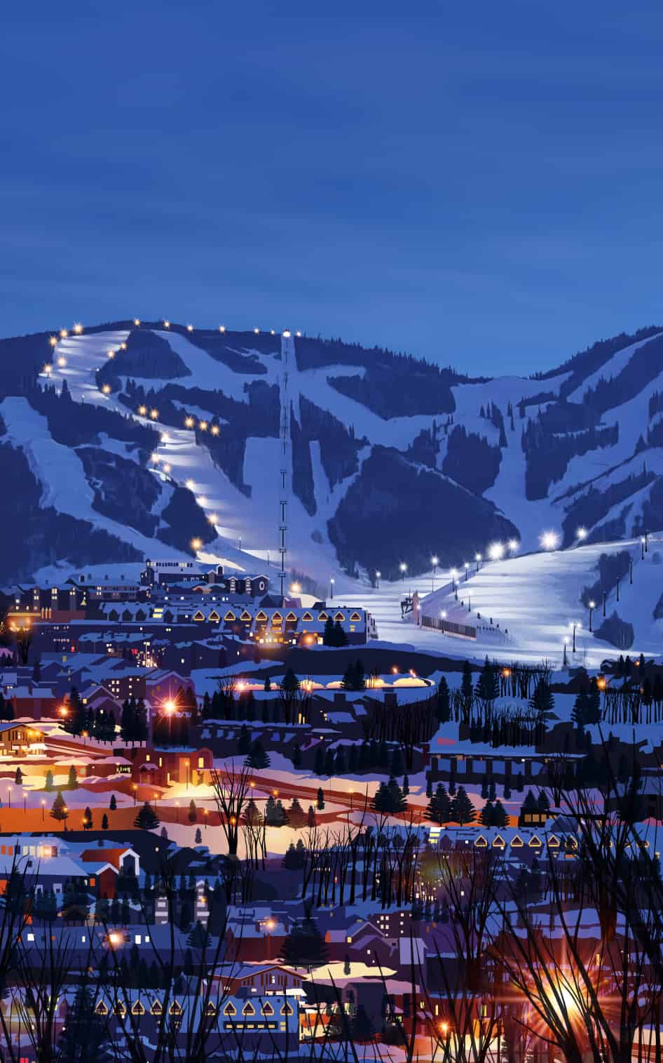 I'd rather be on the slopes in Park City.