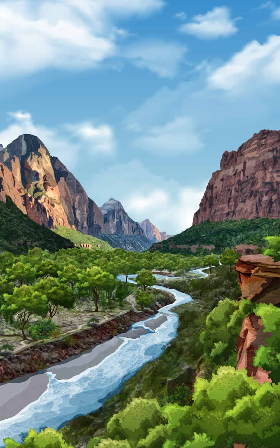 I left my heart in Zion National Park.