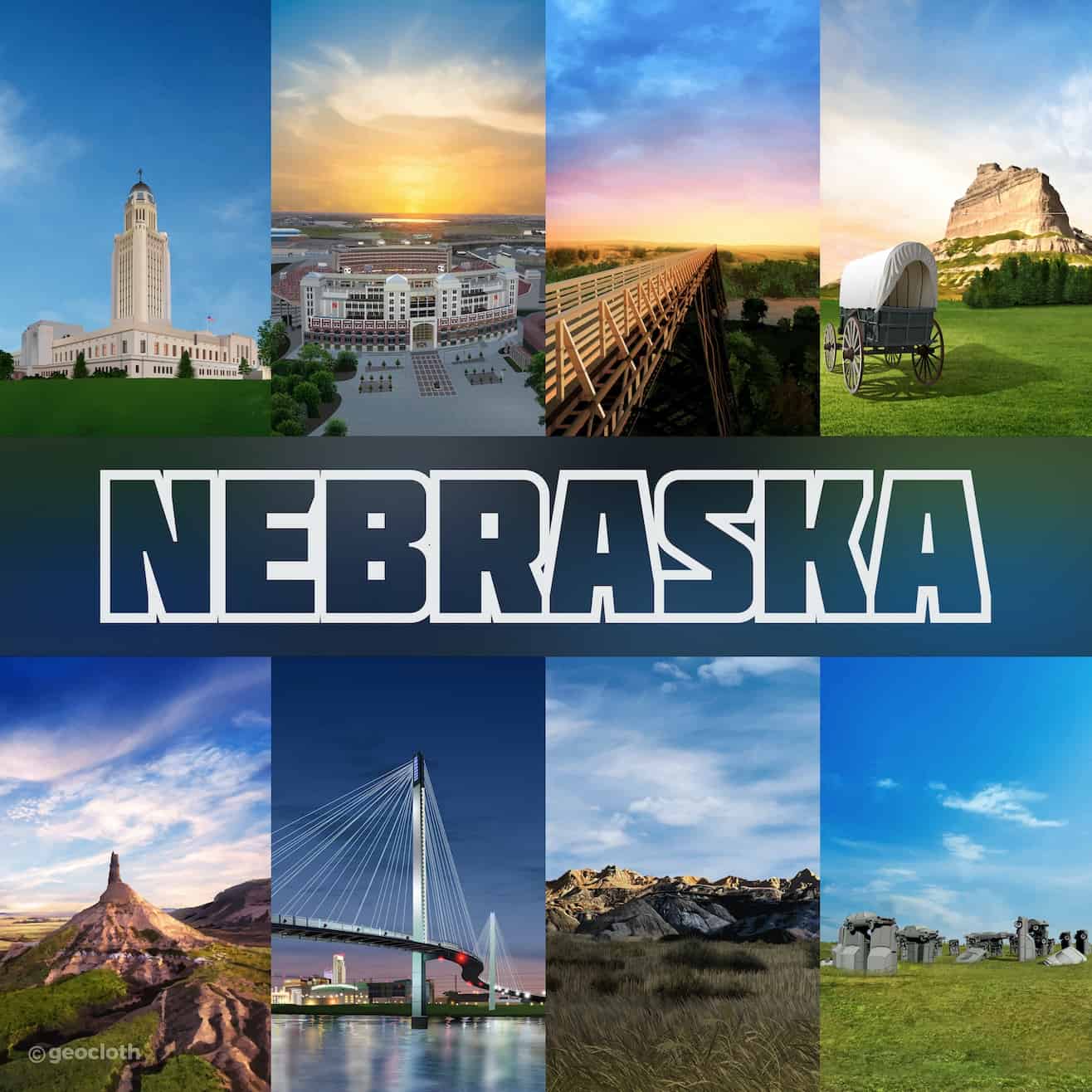 Nebraska geocloth