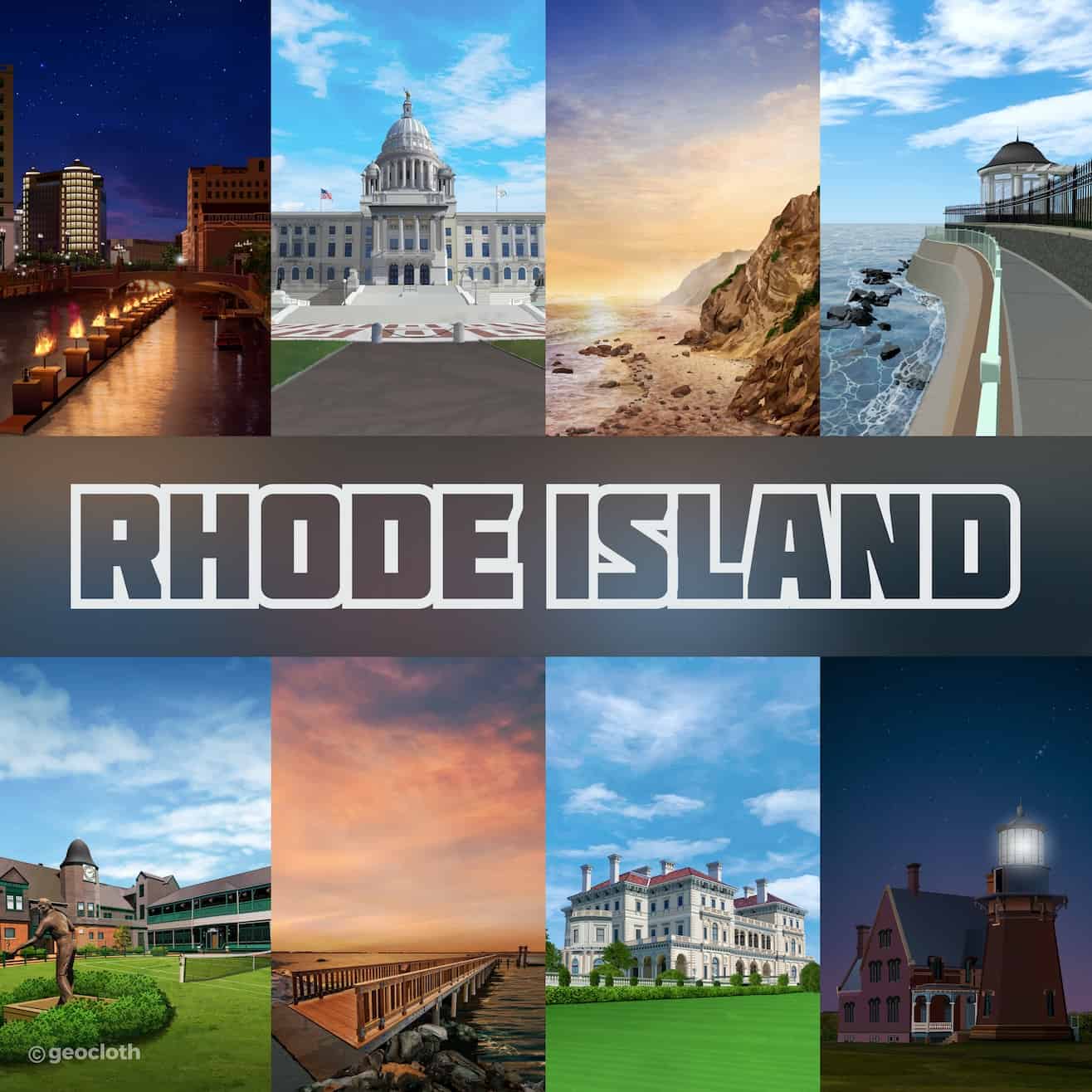 Rhode Island geocloth