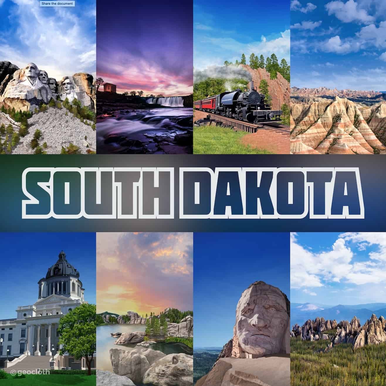 South Dakota geoclotyh
