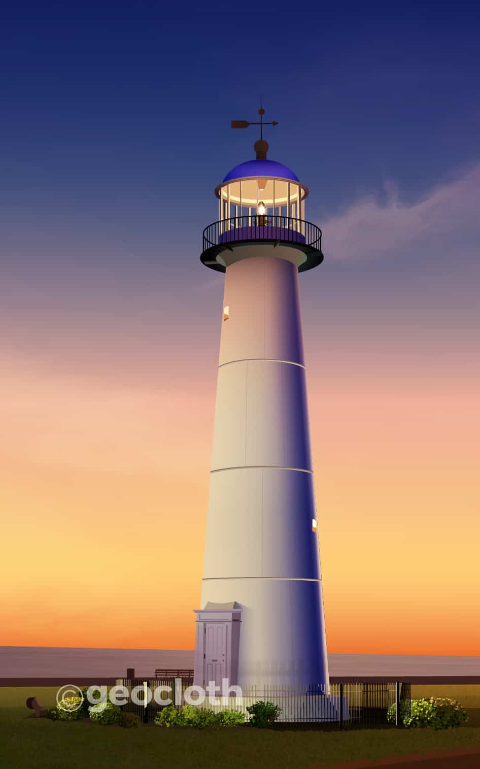 GEO-698 Biloxi Lighthouse